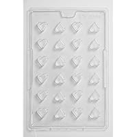 Cacao Little Hearts Chocolate Mould 24 Cavity, PVC, 17 x 26 x 1.5 cm