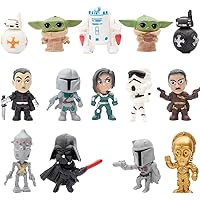 14pcs Cake Topper for Stars Wars, Star to Wars Theme Party Supplies for Birthday Cake Decoration.