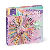 Empower Flower – DIY Arts & Crafts Kit – Creative & Fun Project to Encourage Self-Expression, Build Self-Esteem & Create Confidence in Kids, Tween & Teens