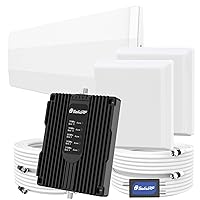 SolidRF Cell Phone Booster for Home Up to 8, 000 sq ft Dual Interior Antennas Office Multiroom | Compatible with Verizon, AT&T, T-Mobile, Sprint & More Signal Plus Amplifiers Cell Signal Booster Kit
