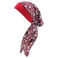 Under 5 Braid Hijab Women Turban Flower Caps Head Scarves For Chemo Patients Best Towel For Curly Hair Scarf With Navy Blue Chemo Head Wraps Cap With Hijab Modefa for Ramadan Gift
