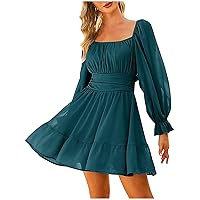 Summer Dresses for Women Beach Babydoll Guest Work Office Business Pencil Dress Leisure Sexy Stretchy Mini Dress