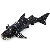 Gemini&Genius Whale Shark Toy for Kids, Realistic Shark Action Figure Toy, Ocean Whale Shark Gift and Play Toys for Kids Birthday Party, Baby Shower Cake Topper, Bath Toy, Swimming Toy