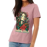 Garden Lover Women's T-Shirt - Floral T-Shirt - Graphic Relaxed Tee