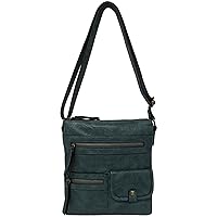 Miraleste Faux Leather Adjustable Crossbody, Balsam