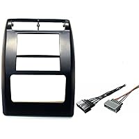 Aftermarket Double Din Radio Stereo Car Install Dash Kit Compatible with Jeep Wrangler 1997-2002