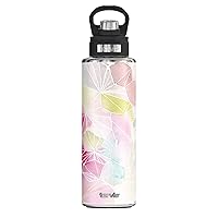 Tervis Yao Cheng Reflections Triple Walled Insulated Tumbler Travel Cup Keeps Drinks Cold, 40oz Wide Mouth Bottle, Stainless Steel