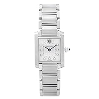 CARTIER Tank Francaise Silver Dial Ladies Watch WE110006