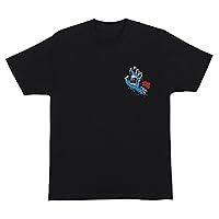 SANTA CRUZ Melting Hand S/S Premium T-Shirt Eco Black Med Mens