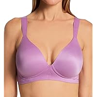 Bali Comfort Revolution Ultimate Wire-Free Support T-Shirt Bra M, Tinted Lavender