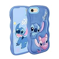 Cases for iPhone 8/iPhone 7/6S/6 Case, Cute 3D Cartoon Unique Soft Silicone Animal Shockproof Protector Boys Kids Girls Gifts Cover Housing Compatible with iPhone 8/7/6S/6/SE 2020/2022