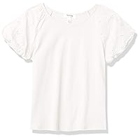 Speechless Girls' Short Bubble Sleeve T-Shirt