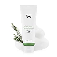 Dr.Ceuracle Tea Tree Purifine Cleansing FoamㅣGel to Foam Cleanser with Tea Tree Extract 40.7% ㅣSoothing, Sebum Control, Hydrating for Sensitive & Acne SkinㅣFine Bubbles for Perfect Wash