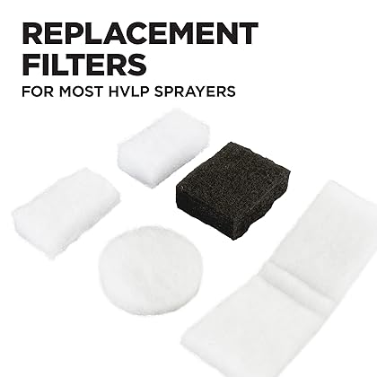 Wagner Spraytech 2412841 Kit HVLP Filter, White