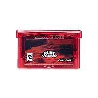 1 Piece for NDSL Game Cards (Ruby Version),Third Party Cards Compatible with GBM/GBA/SP/NDS NDSL