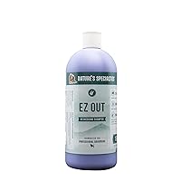 EZ Out Deshedding Ultra Concentrated Dog Shampoo for Pets, Makes up to 4 Gallons, Natural Choice for Professional Groomers, Removes Unwanted Hair, Made in USA, 32 oz