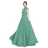 Women's A-Line Maxi Dress Party Wear Long Dress Heavy Georgette With Full Lining And Short Sleeve By ASHMIT ENTERPRISES