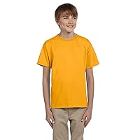 Fruit of the Loom Youth 5 oz. HD Cotton™ T-Shirt XL GOLD