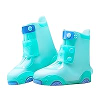 Boy Snow Boots Size 1 Rain Shoe Covers | Rain Boots Shoe Covers for Boys and Girls | Reusable Kids Soft Boots for Boys