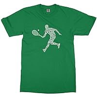 Boys Tennis Player Typography | Birthday Gift Idea Youth T-Shirt