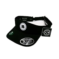 Black Clover Clear Visor 2 Black Visor with TPU Patch