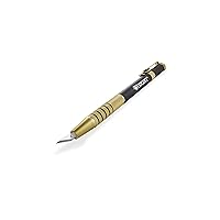 Westcott 17314 Pen-Style Retractable CarboTitanium Bonded Hobby Knife, Gold