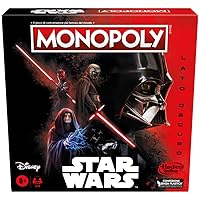 Hasbro Gaming Monopoly: Star Wars Dark Side Family Board Game Kids Star Wars Gift Multi, 6 Players