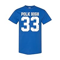 Al Bundy Polk High School Bundy 33 Funny Football Jersey Novelty T-Shirt