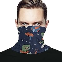 Neck Gaiter Sun Protection Face Mask Cooling Scarf Jupiter Landscape Breathable Face Cover Headwear for Sports