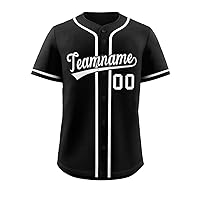 Custom Baseball Jersey Stitched Personalized Baseball Shirts Sports Uniform for Men Women Boy