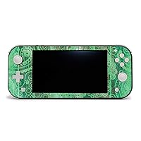 MightySkins Glossy Glitter Skin for Nintendo Switch Lite - Vintage Paisley | Protective, Durable High-Gloss Glitter Finish | Easy to Apply, Remove, and Change Styles | Made in The USA