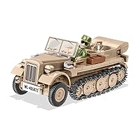 Cobi toys 283 Pcs Hc WWII /2273/ Sd.Kfz.10 Demag D7