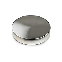 Pro-Ject Record Puck PRO, Nickel Plated Aluminium Record Puck, Sound Improvement for All Turntables