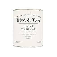 Tried & True Original Wood Finish – Quart – All-Purpose All-Natural Finish for Wood, Metal, Food Safe, Dye Free, Solvent Free, VOC Free, Non Toxic Wood Finish, Sealer