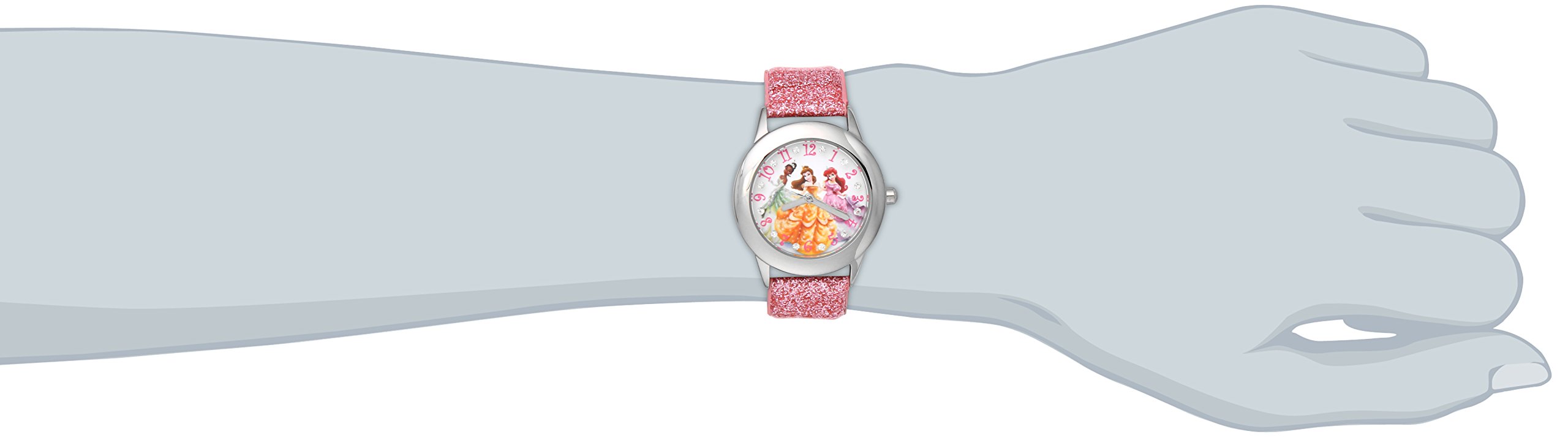 Disney Princess Tween Stainless Steel Analog Quartz Watch