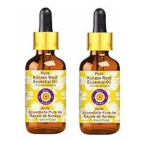 Pure Pure Kunzea Root Essential Oil (Kunzea ambigua) with Glass Dropper Natural Therapeutic Grade Steam Distilled (Pack of Two) 100mlx2 (6.76 oz)