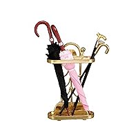 Melody Jane Dolls Houses Dollhouse Umbrella Stand with Umbrellas Reutter Miniature Hall Accessory 1:12