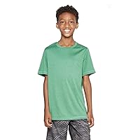 Champion C9 Boys' Performance Tech T-Shirt - (Green Heather, XS 4-5)