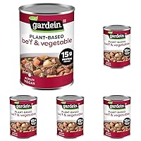 Gardein Soup Beef Country Vegetable, 15 oz (Pack of 5)