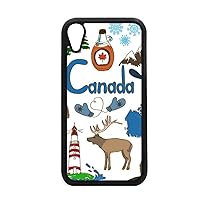 Canada Landscap Animals National Flag for iPhone XR Case for Apple Cover Phone Protection