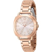 Invicta Lady's Wildflower 32mm Stainless Steel Quartz Watch, Rose Gold (Model: 46347)