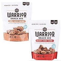 BeeFree Warrior Mix Gluten Free Granola- Hagen’s Berry Bomb, 9 Ounce and Bob's Salted Caramel, 9 Ounce Bag Bundle