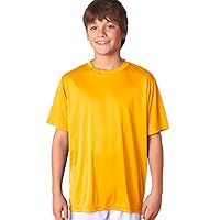 A4 Youth Shorts Sleeve Cooling Performance Crew Shirt