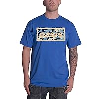 Oasis 'Camo Logo' (Blue) T-Shirt (xx-large)
