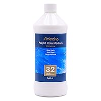 Artecho Pouring Effects Medium 32oz / 946ml, Acrylic Medium for Acrylic Paint, Premium Acrylic Paint Thinner