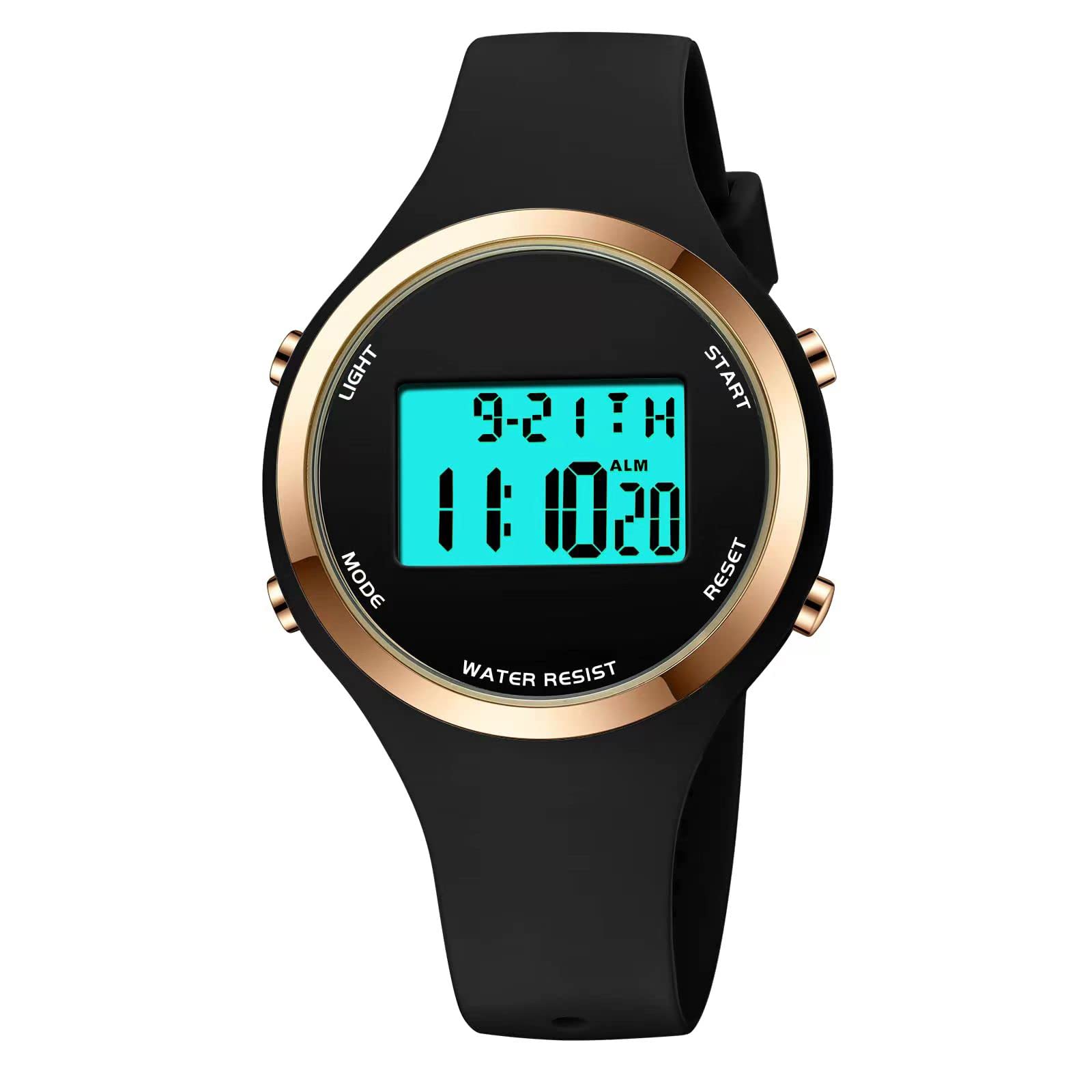 XCZAP Outdoor Sport Watches Alarm Clock 5Bar Waterproof LED Digital Watch