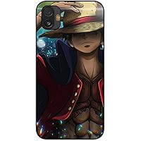 Compatible with Samsung Galaxy Xcover 6 Pro Case with Luffy Cool 516,Thin Soft Shell TPU Silicone Black Phone Case