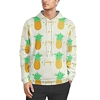Pineapple Juicy Hoodie Men Women Pullover Hooded Sweatshirts Casual Hoodies Tops with Pockets