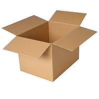 PackageZoom 16 x 12 x 10 Inches Medium Moving Boxes Strong Shipping Boxes, 25 Pack