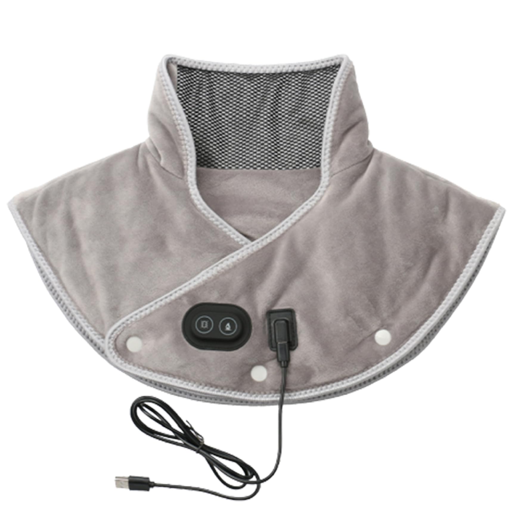 Neck and Shoulder Massager Neck Massager Neck Heating Pad with Vibration 12x18 Inch Electric Heating Pad with 3 Temp ＆ Massage Settings Auto Shut-Off Vibrating Heating Pad Gifts for Pain Relief